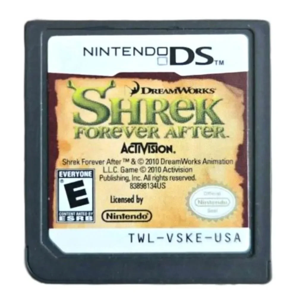 Shrek Forever After Nintendo DS 3DS (Cartridge Only) Tested